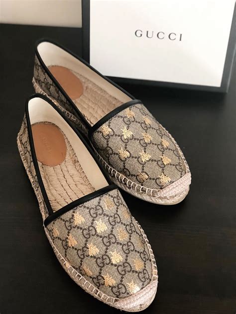 gucci bee espadrilles|Gucci Espadrilles for Women .